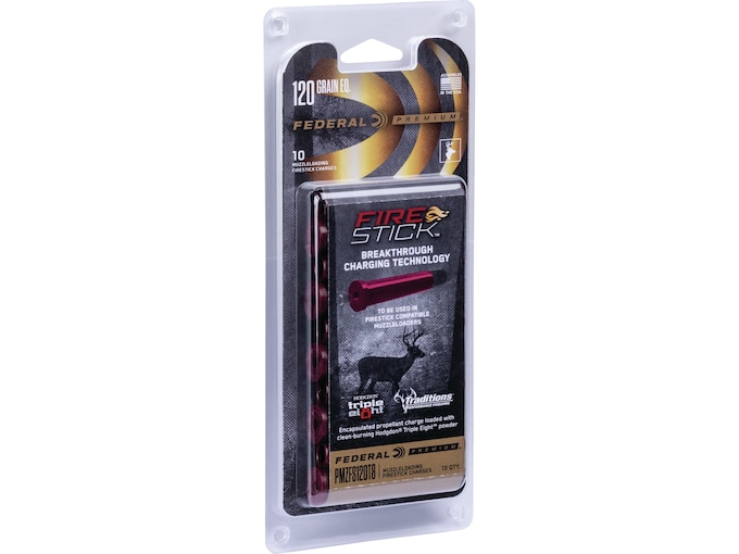 Federal Premium FireStick Muzzleloading Charge Hodgdon Triple Eight Black Powder Substitute