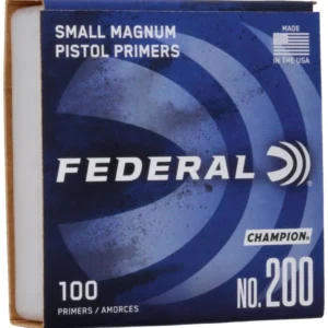 Federal Small Pistol Magnum Primers #200 Box Of 1000