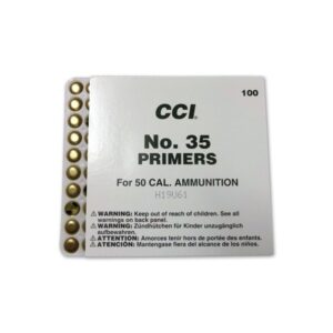 CCI 50 BMG Primers #35 Box of 500 (5 Trays of 100)